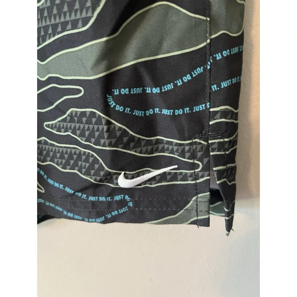 New! Nike Swim Jet Black‎ Swimming Trunks Men's Size Medium NWT